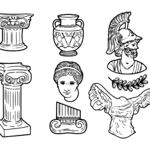 Ancient rome and roman empire coloring pages printable for free download