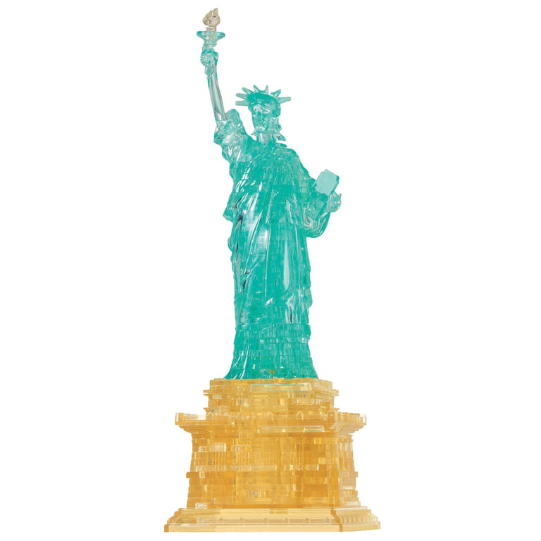 Statue of liberty original d crystal puzzle from bepuzzled ages and up