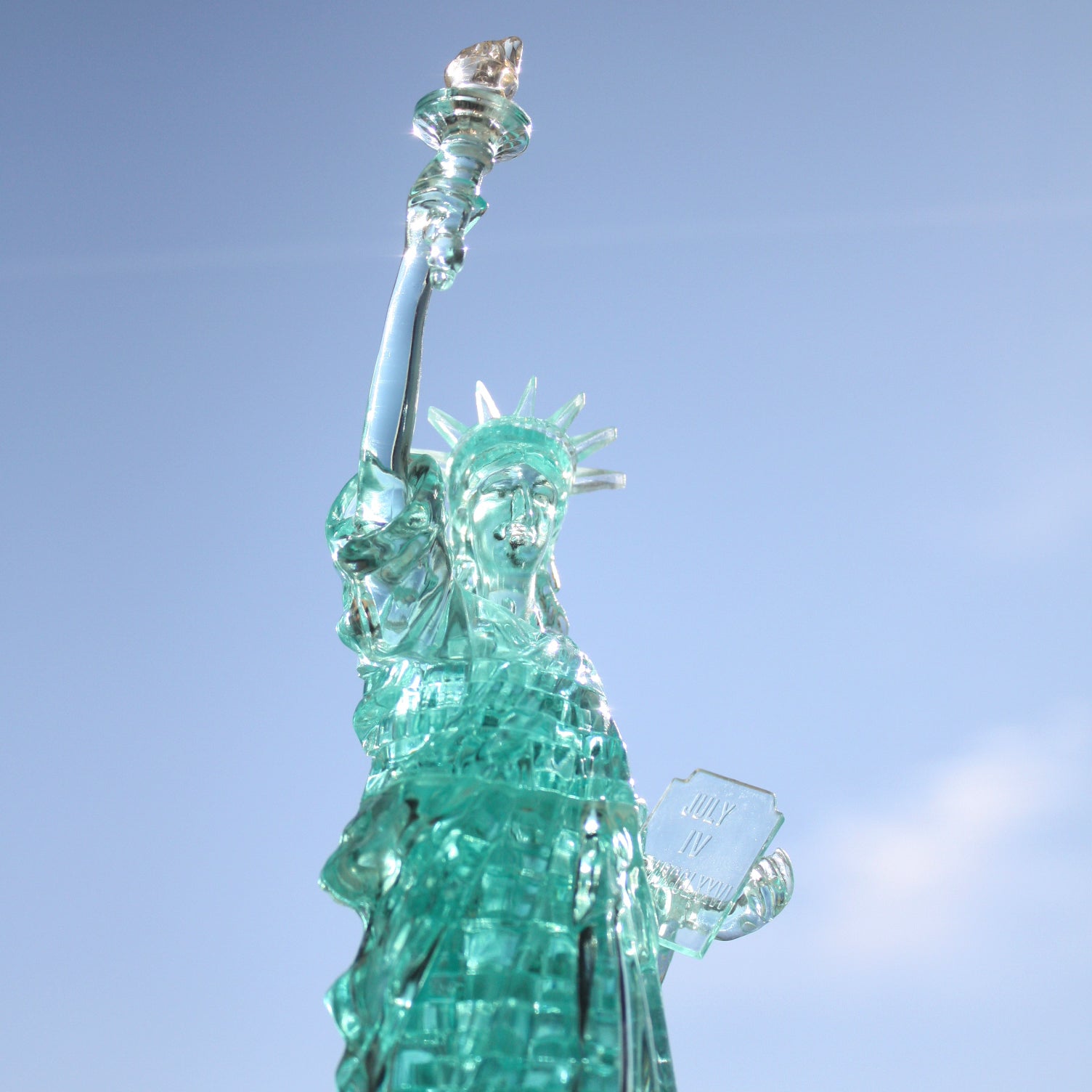 Statue of liberty â d crystal puzzle