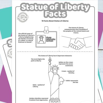 Fun statue of liberty facts for kids to print and learn kids activities blog