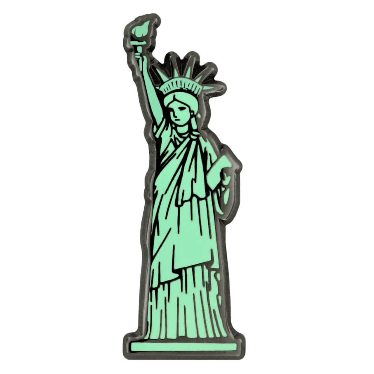 Statue of liberty pin