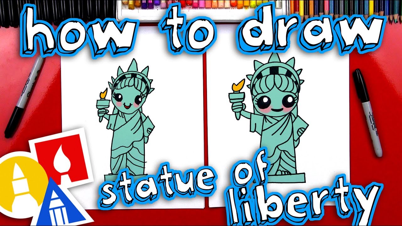 How to draw the statue of libertyð