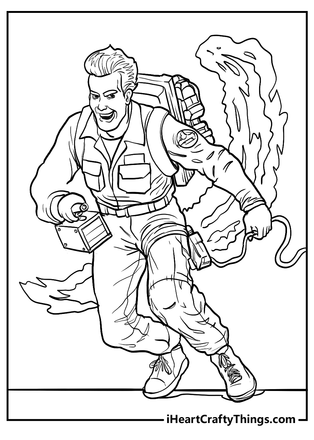 Printable ghostbusters coloring pages updated