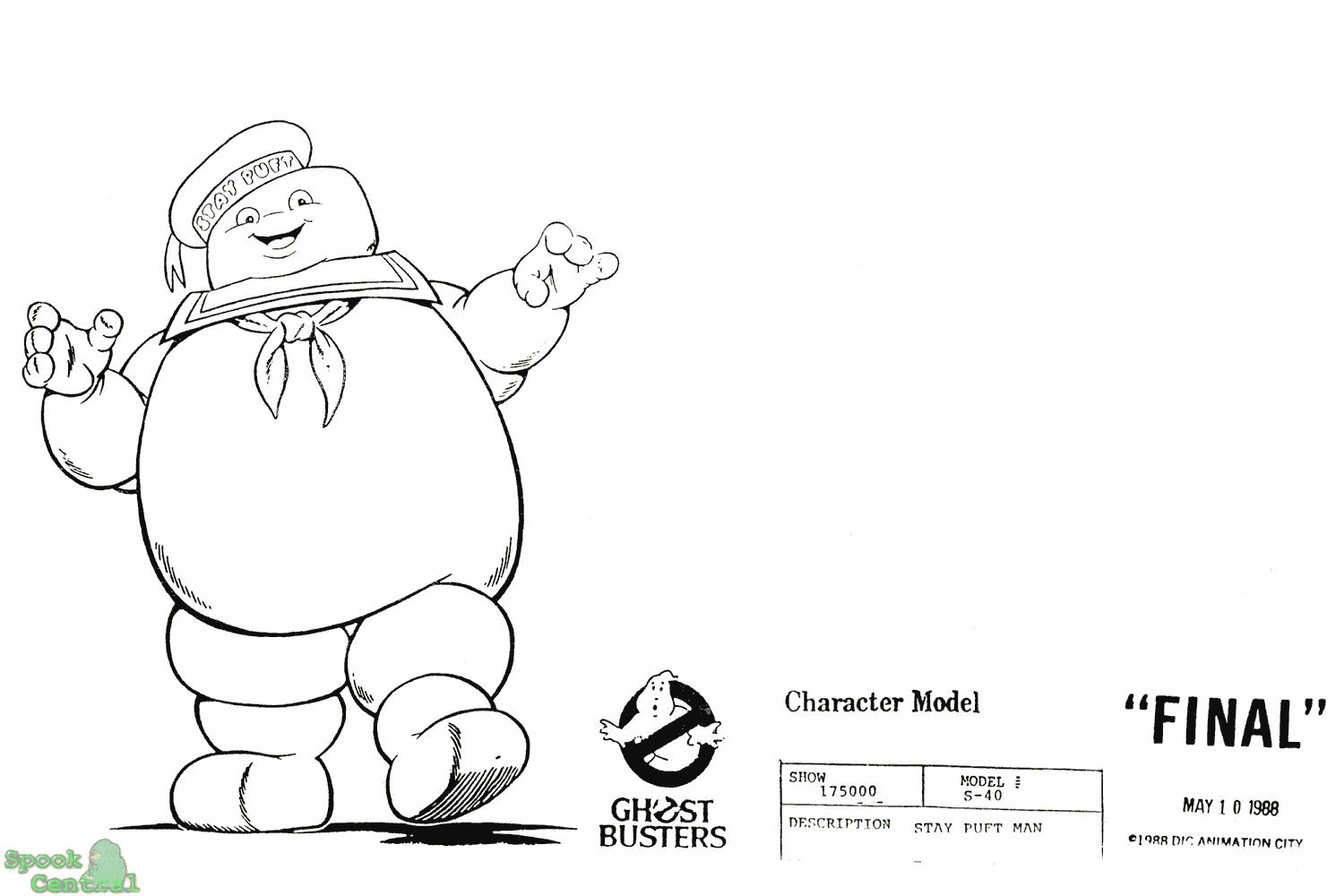 Stay puft marshmallow man ghostbusters coloring pages