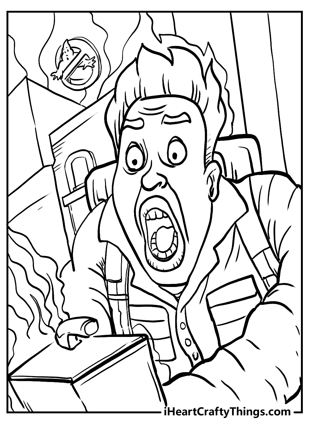 Printable ghostbusters coloring pages updated