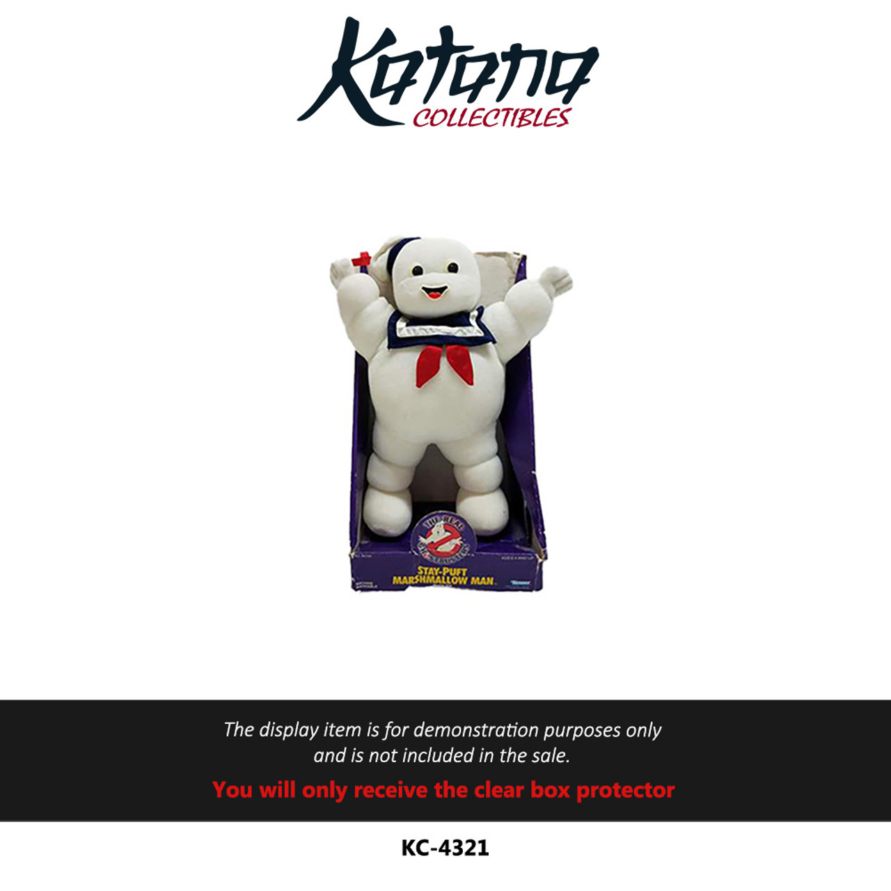 Protector for stay puft marshmallow man plush