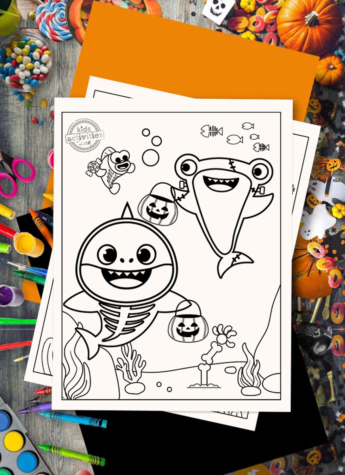 Free halloween coloring pages for kids kids activities blog