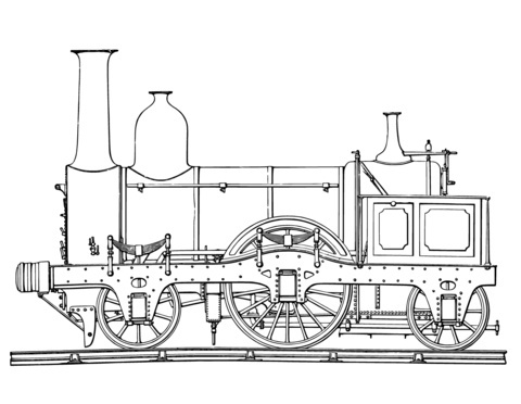 Steam train coloring page free printable coloring pages