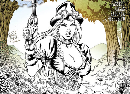 Grimm fairy tales steampunk alice in wonderland coloring book shop â entertainment inc