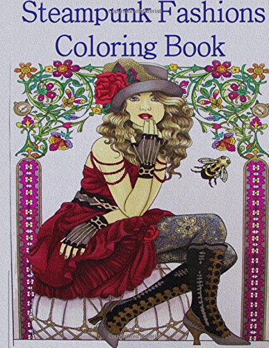 Steampunk coloring books for adults