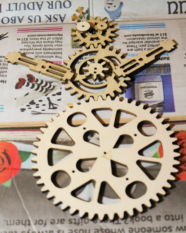 Make a steampunk snowman from upcycled gears â crafting a green world