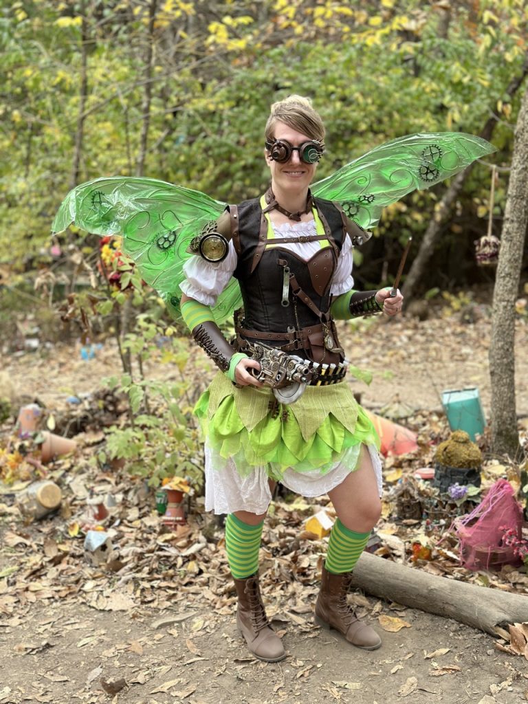 Steampunk tinker bell at ren fest â