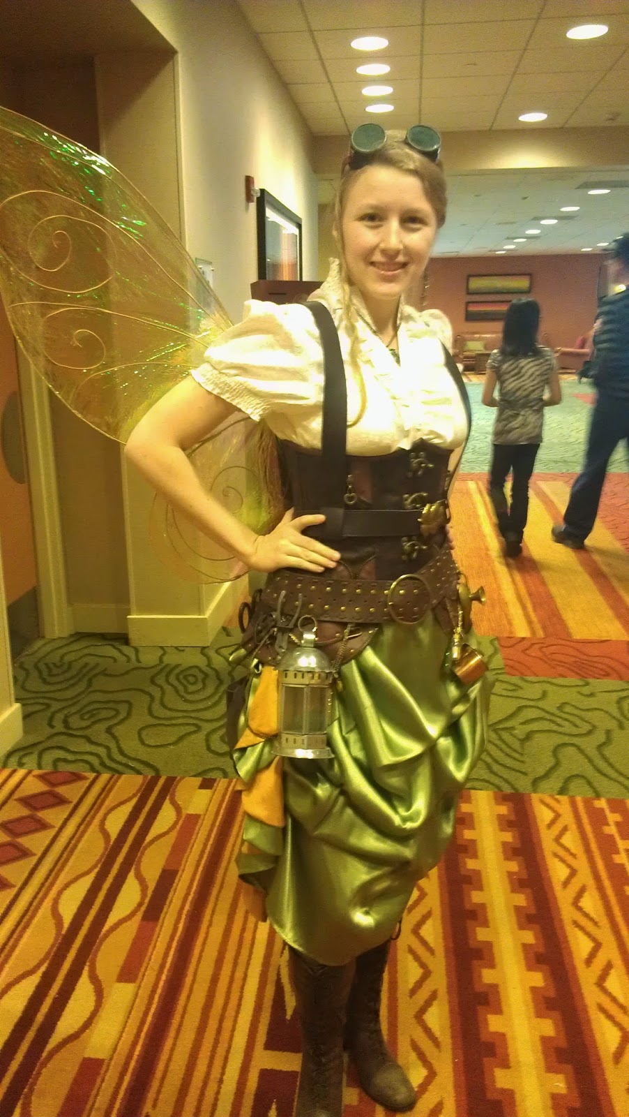 Happily grim steampunk tinkerbell