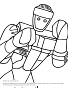 Real steel coloring pages free coloring pages