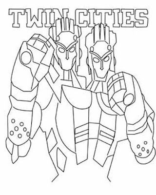 Coloring pages for boys coloring pages real steel