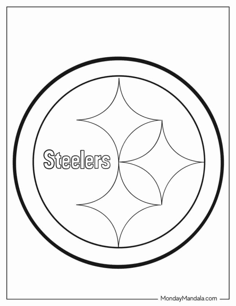 Football coloring pages free pdf printables