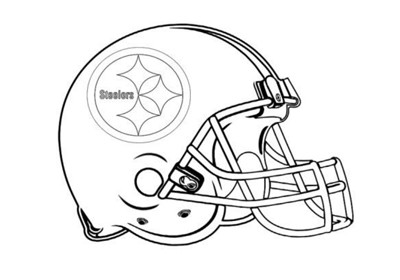 Pittsburgh steelers helmet coloring