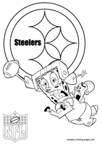 Pittsburgh steelers coloring pages