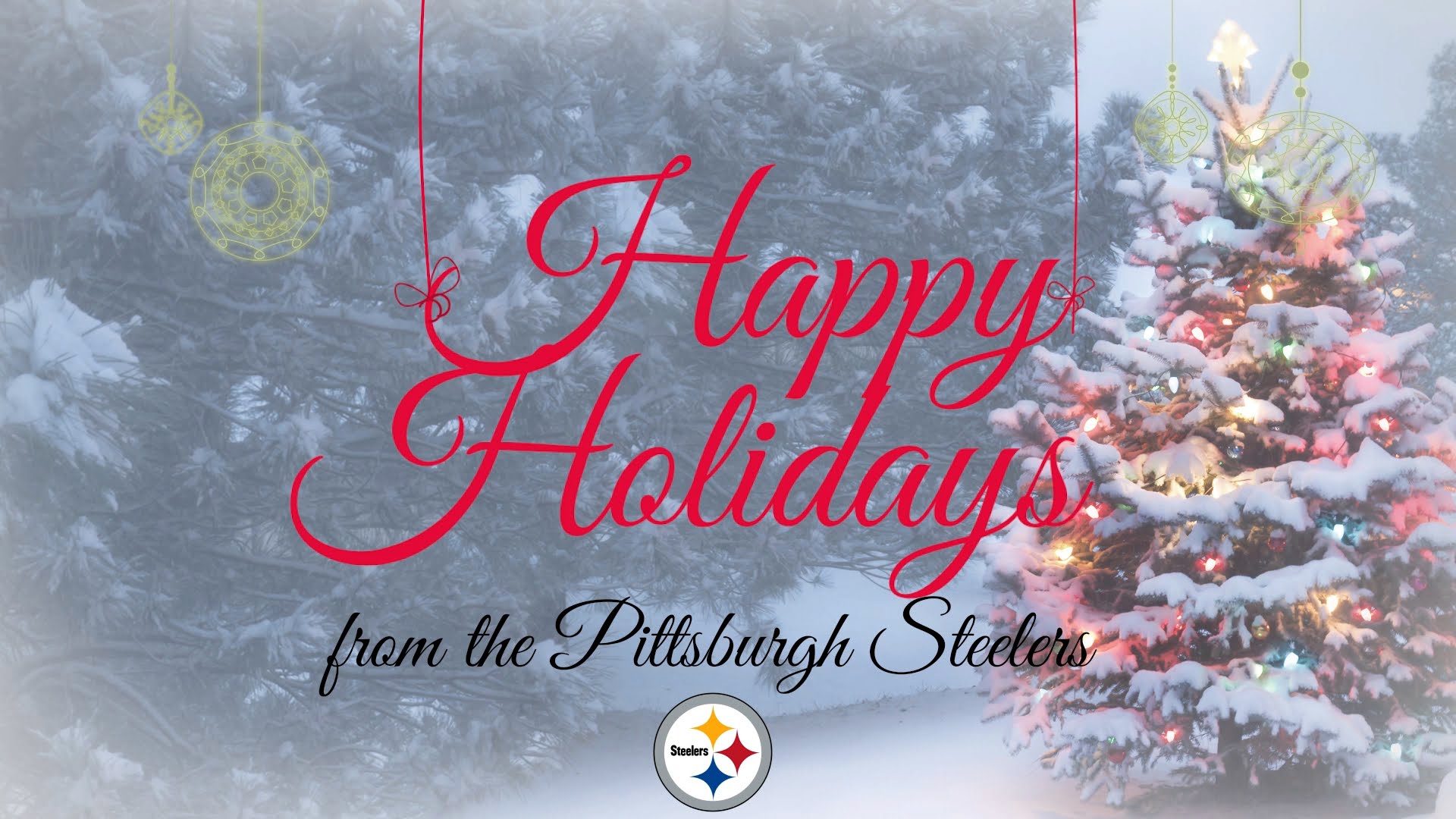 Pittsburgh Steelers on X: Merry Christmas and Happy Holidays