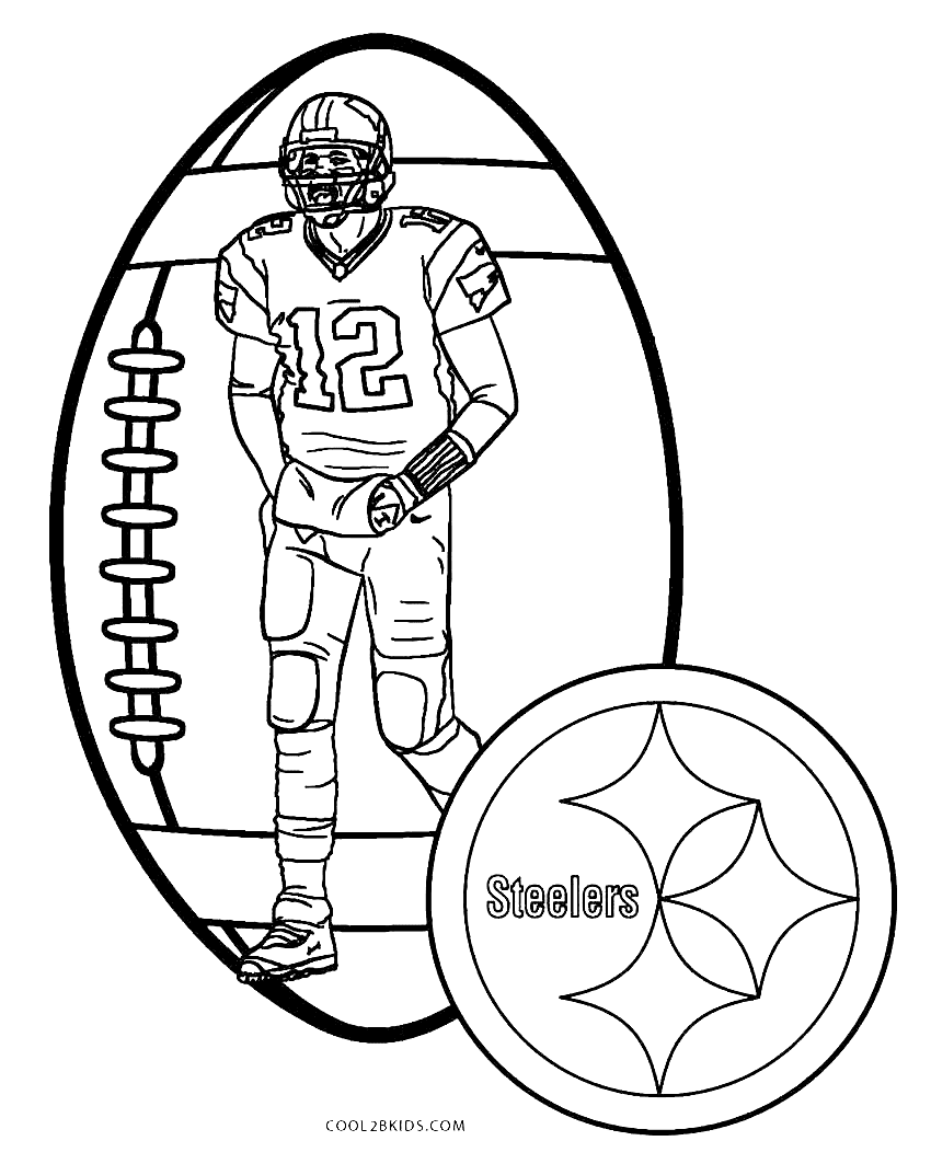 Football coloring pages printable for free download