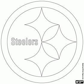 Pittsburgh steelers logo american football team in the north pittsburgh steelers logo coloring pages pittsburgh steelers crafts