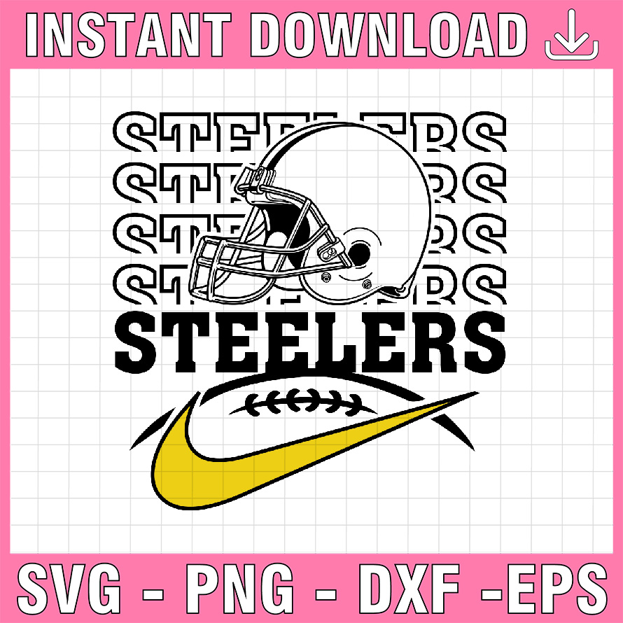 Steelers football logo svg steelers nfl teams cricut files