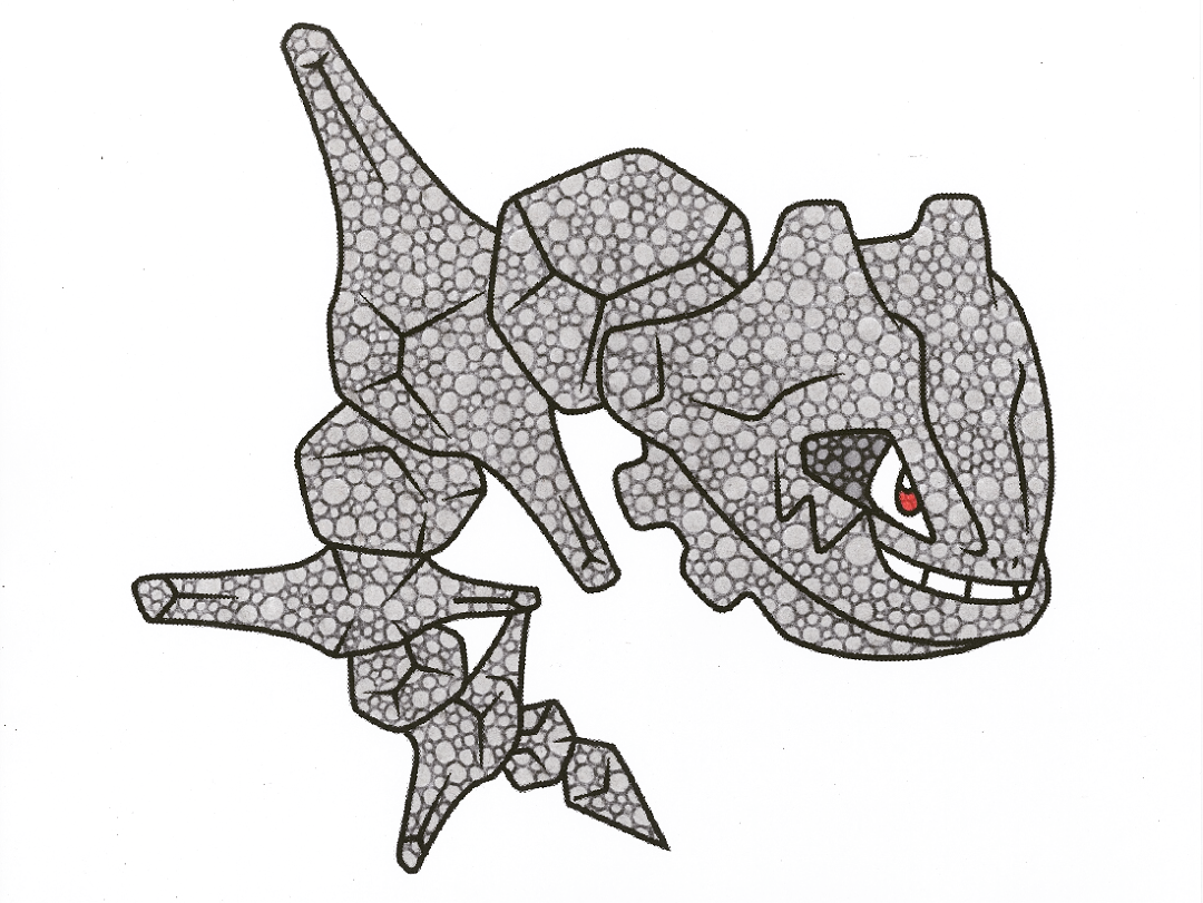 Steelix coloring page by peacein on