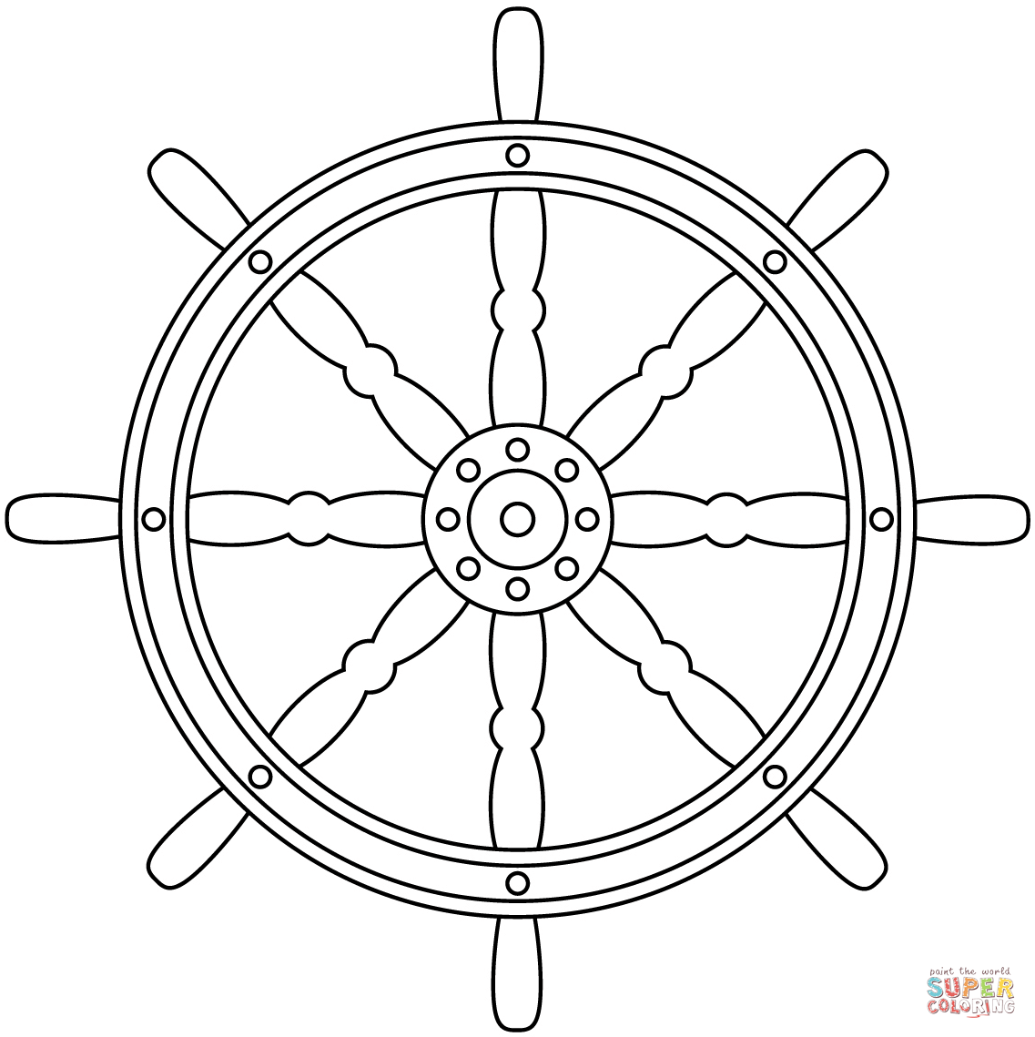 Steering wheel coloring page free printable coloring pages