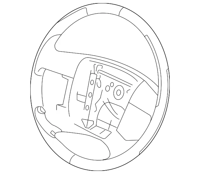 Genuine ford steering wheel tz