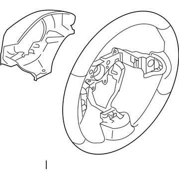 Aglu genuine subaru steering wheel