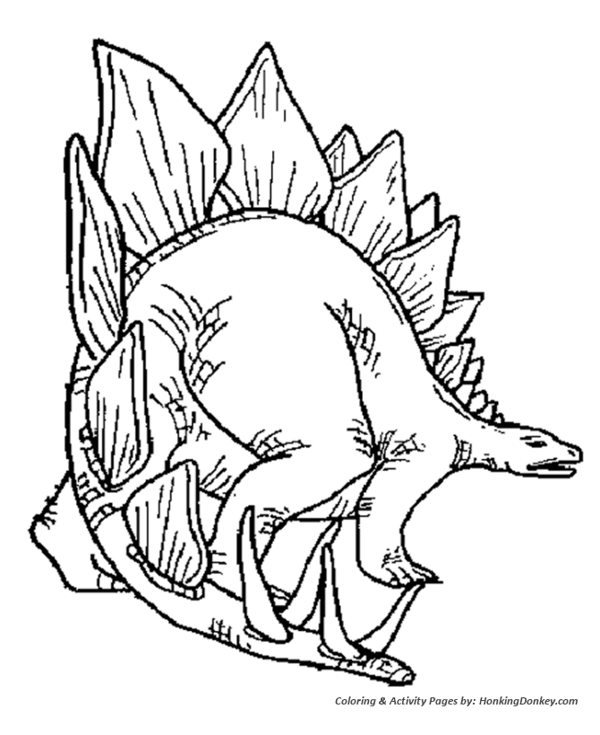 Dinosaur coloring pages free stegosaurus coloring page sheet and kids activity sheets