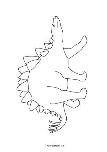 Dinosaur coloring pages