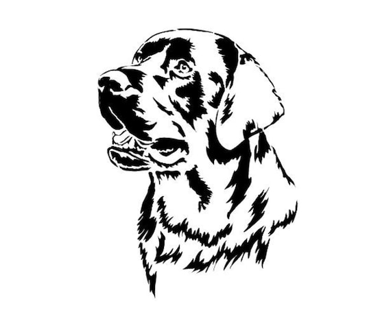 Stencils crafts templates scrapbooking labrador dog stencil a mylar