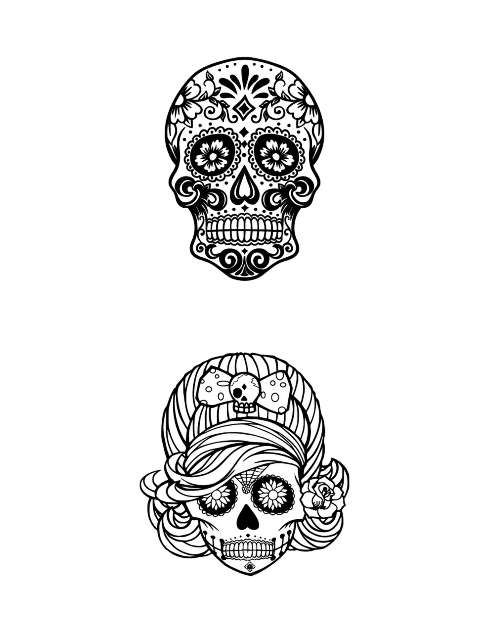 Sugar skulls