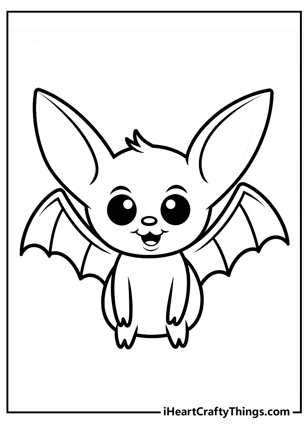 Bat coloring pages free printables