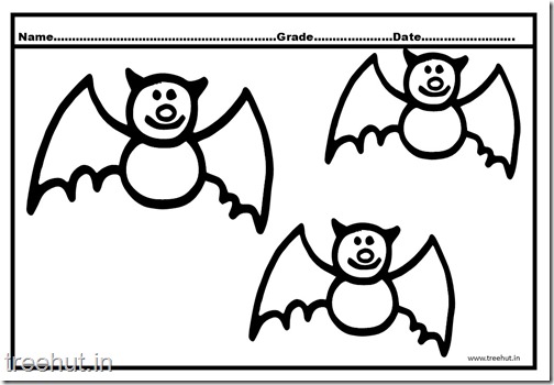 Bat colourg pages