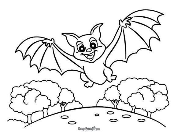 Printable bat coloring pages â sheets