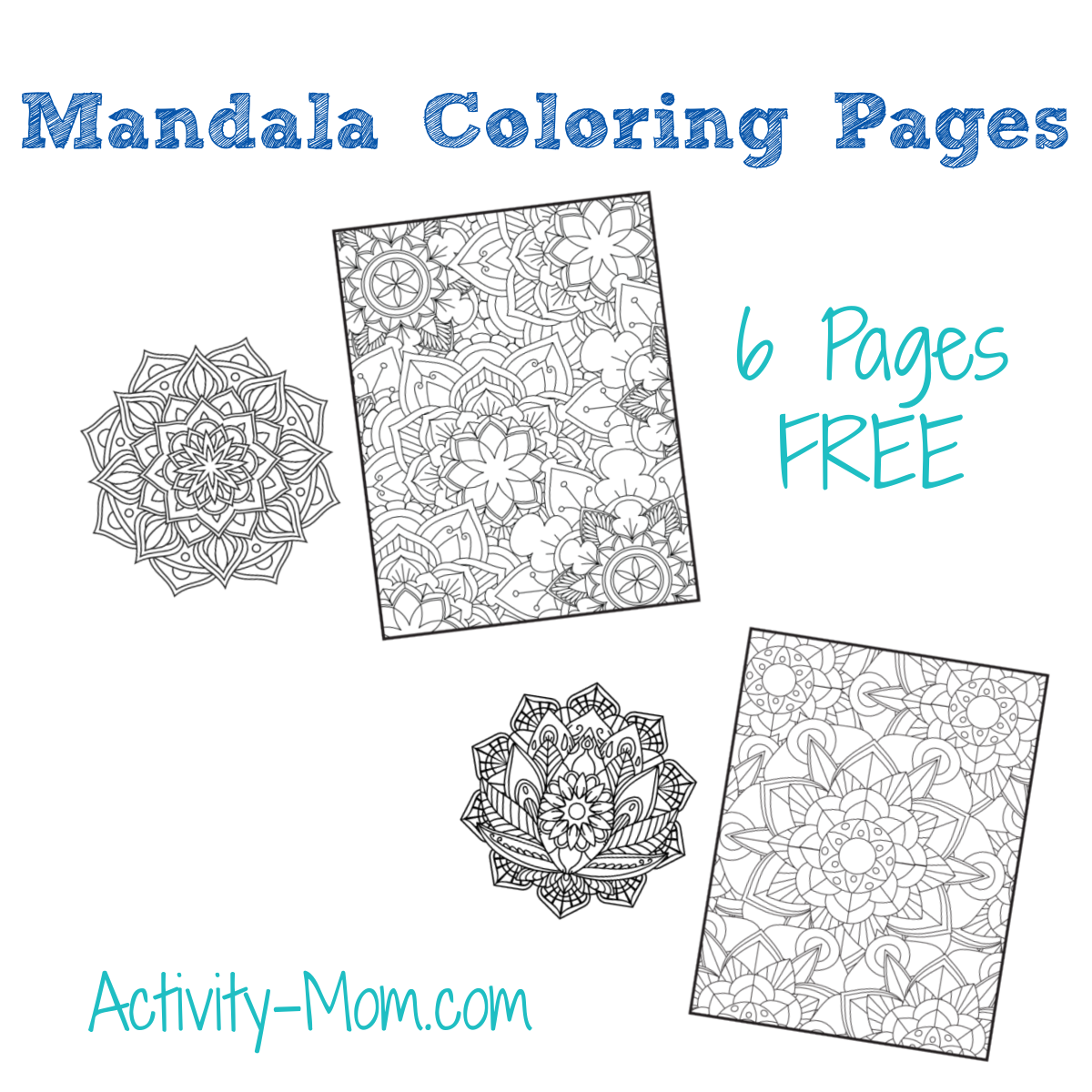 Mandala coloring pages free printable