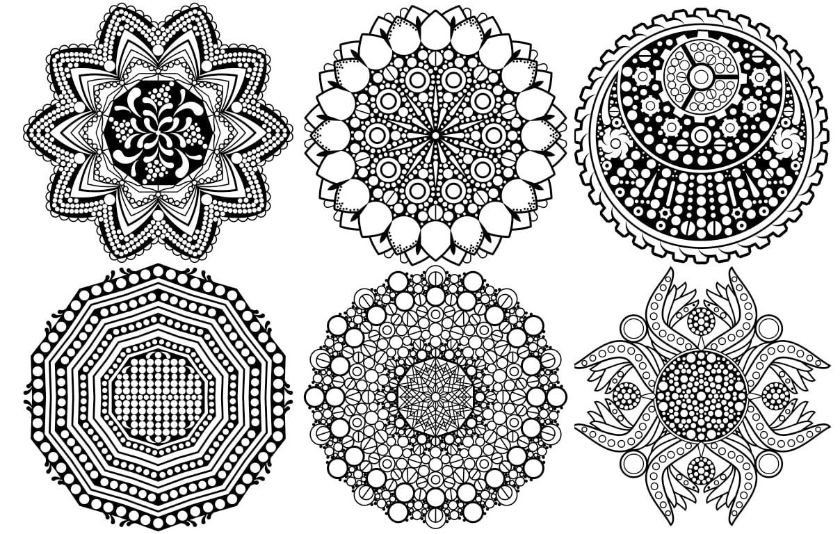 Patternsdot mandala by yodetallah on