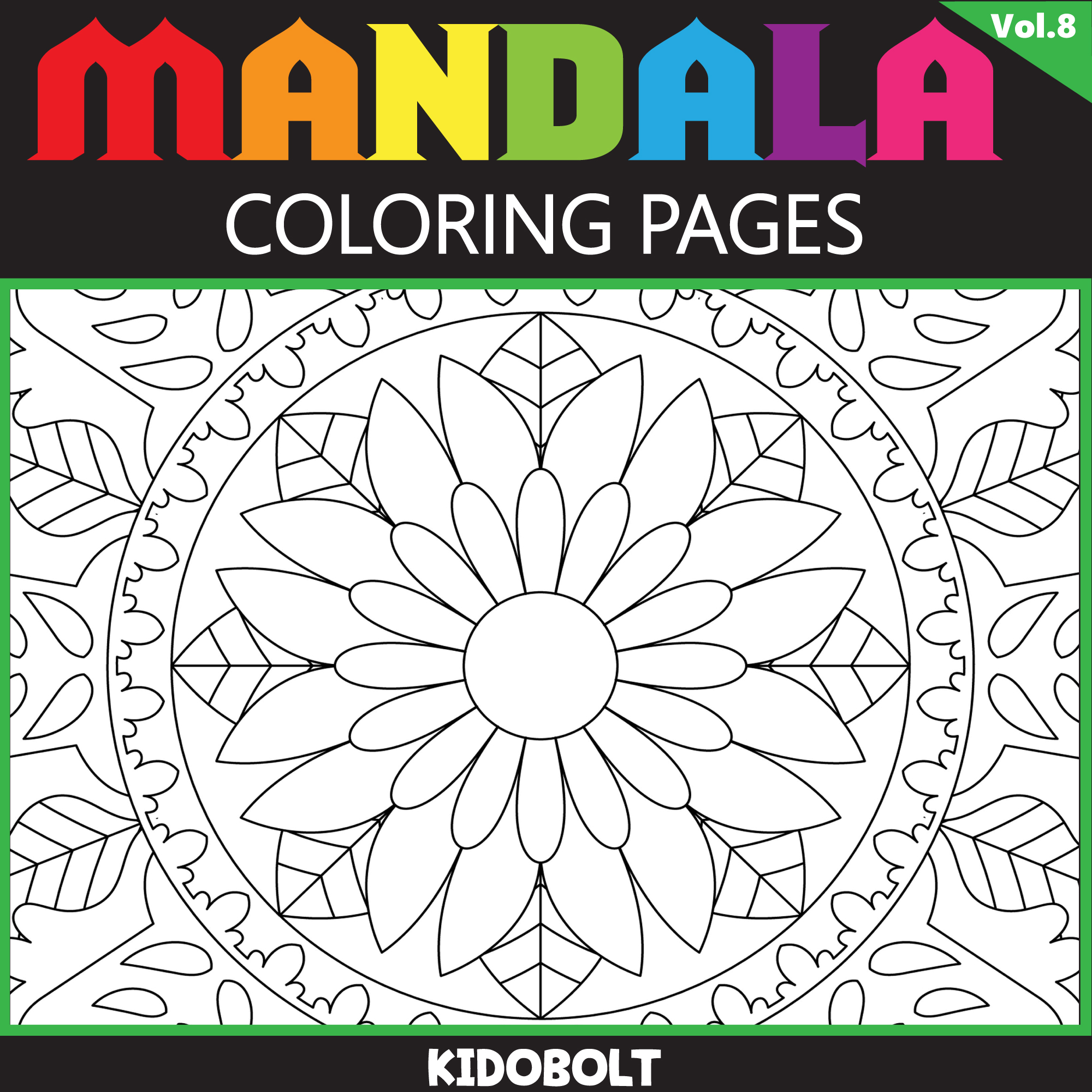 Mandala coloring pages vol made by teachers