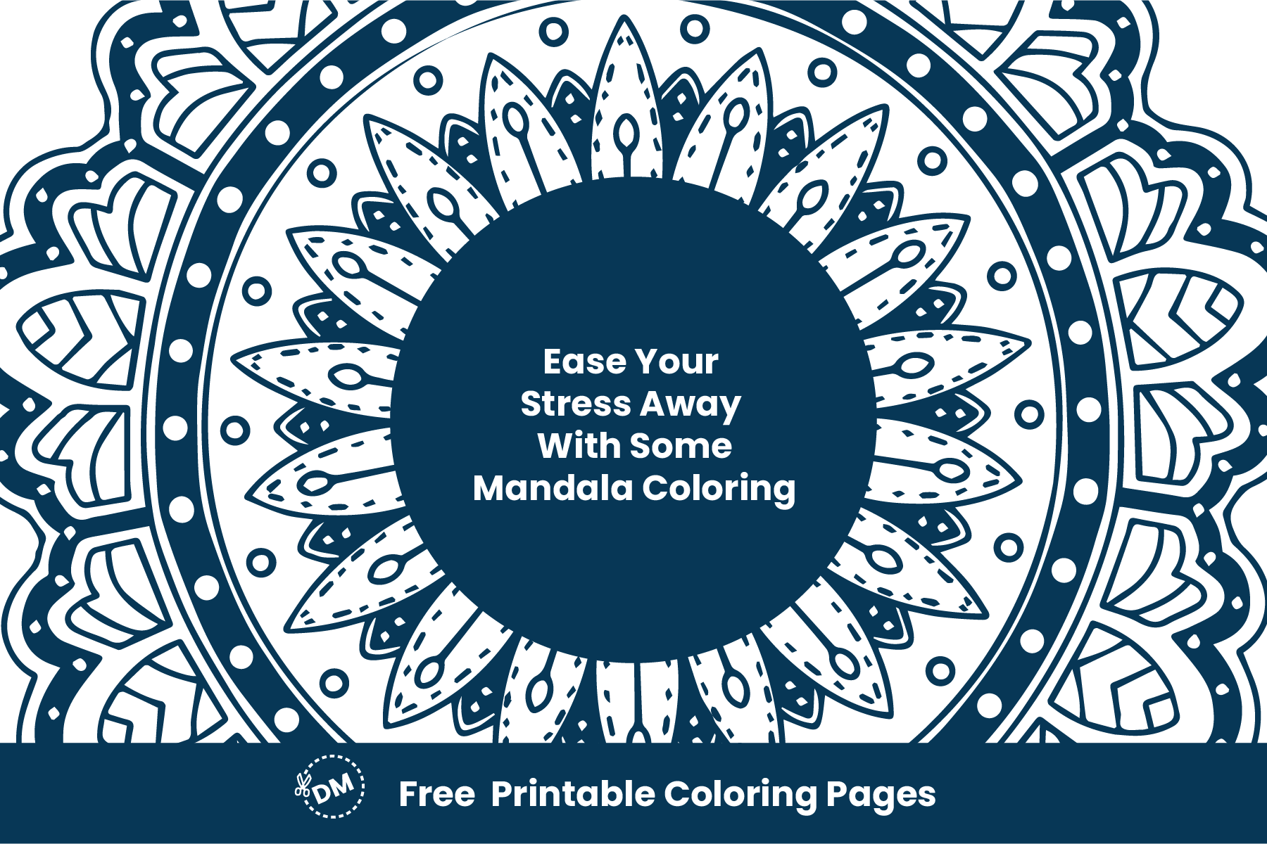 Free printable mandala coloring pages for adults