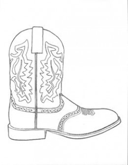 Western coloring pages