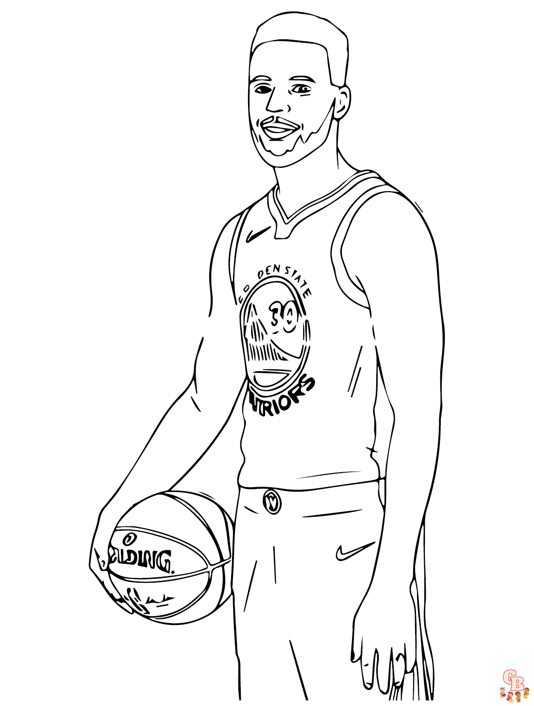 Printable stephen curry coloring pages free for kids and adults