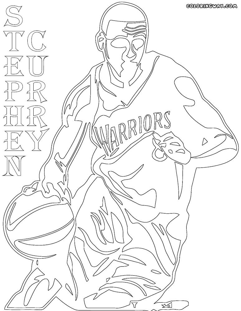 Stephen curry coloring pages coloring pages to download and print