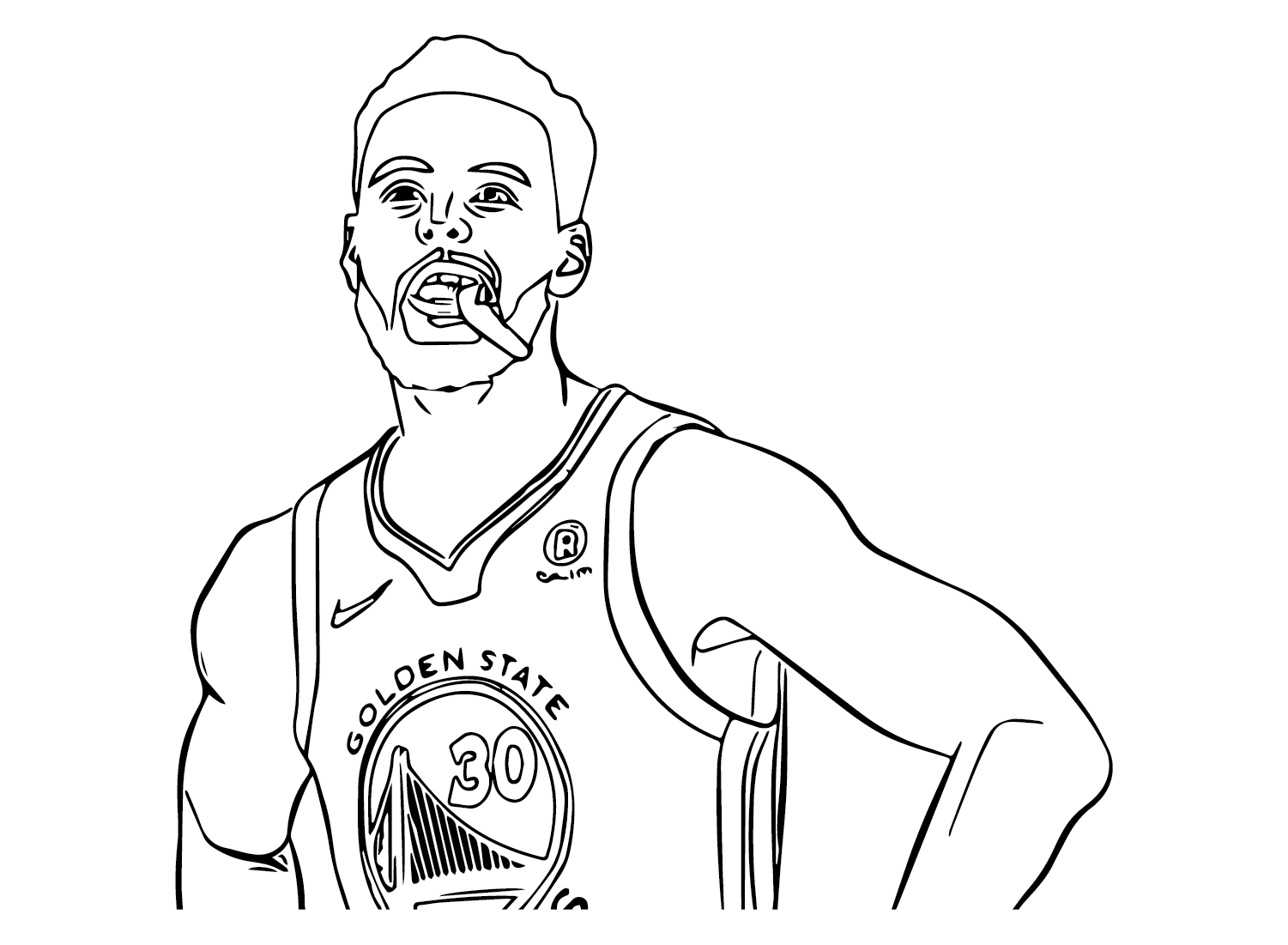 Stephen curry coloring pages printable for free download