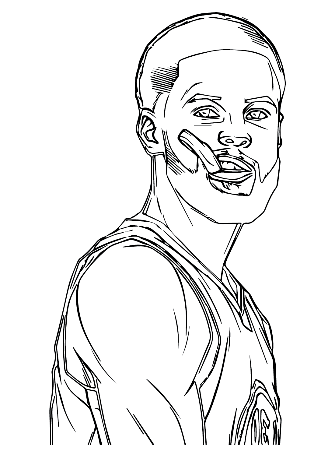 Stephen curry coloring pages printable for free download