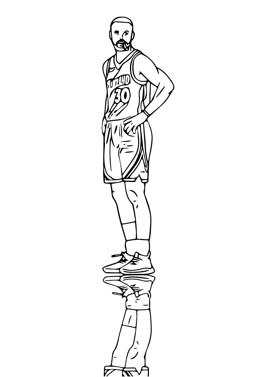 Stephen curry coloring pages printable for free download