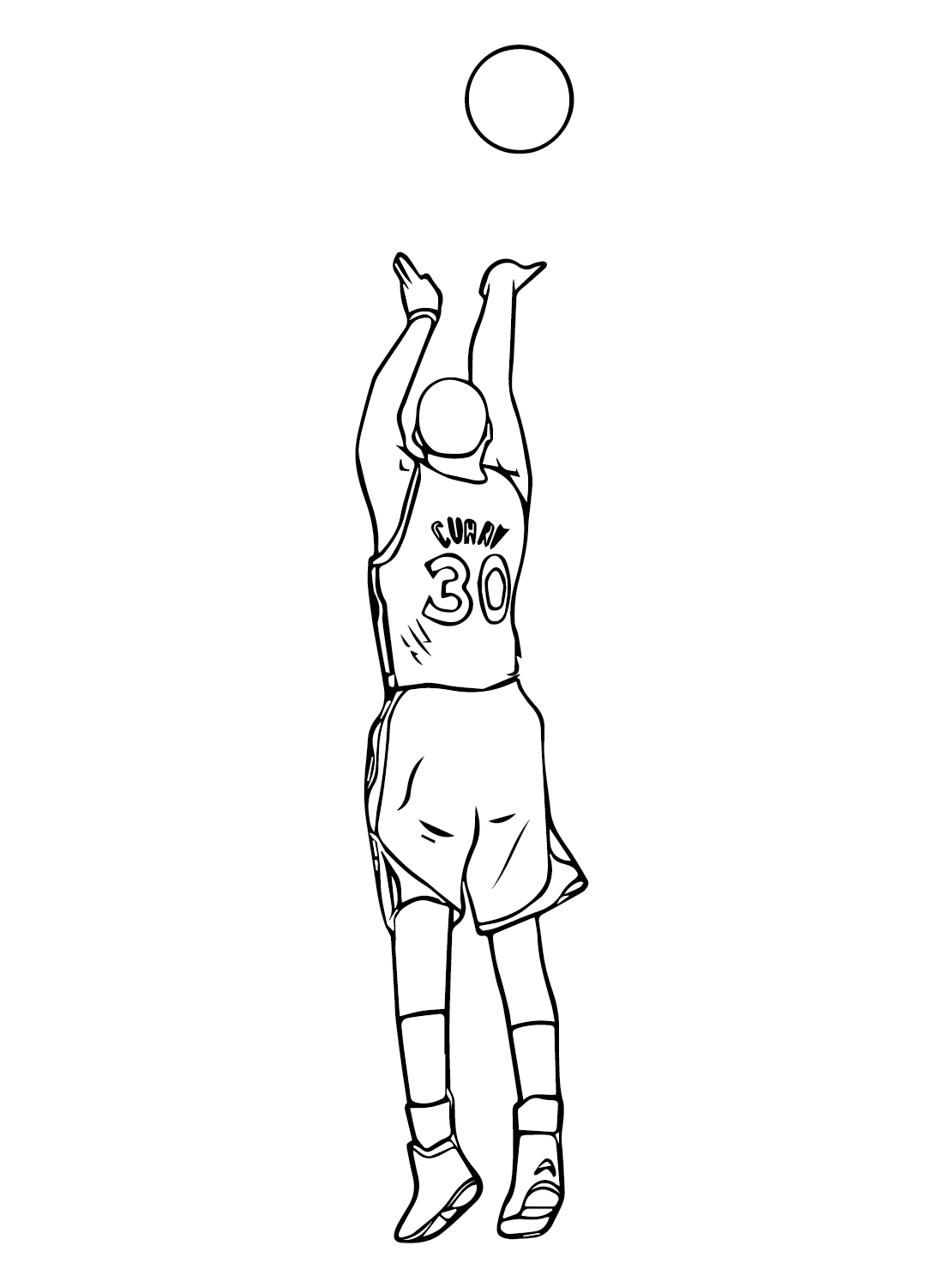 Stephen curry coloring pages printable for free download