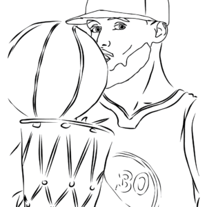 Stephen curry coloring pages printable for free download