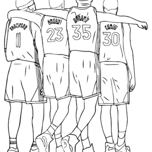 Stephen curry coloring pages printable for free download